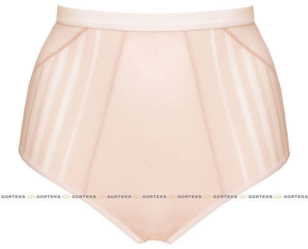 Kuszące wysokie figi lekko modelujące Gorteks LUNA/FW/BEŻOWY