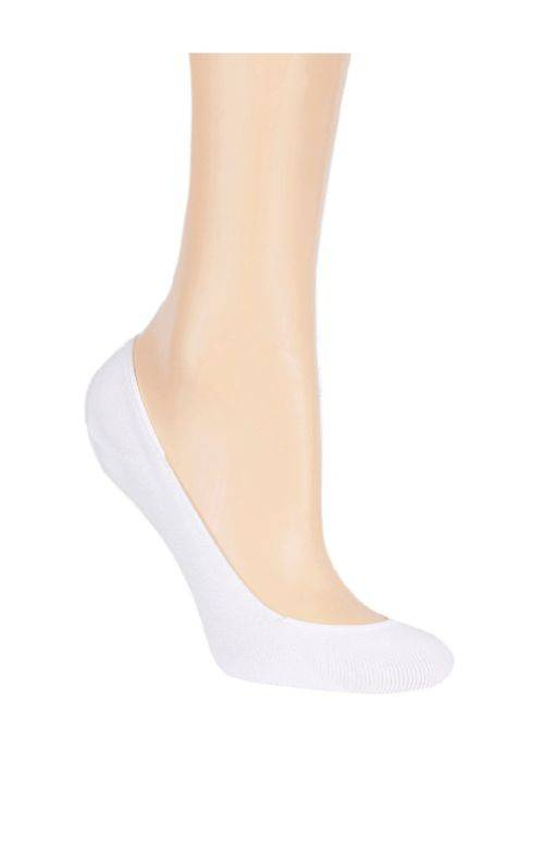 Skarpol 28 - bambusowe stopki do balerinek, z silikonem na pięcie, z jonami srebra / beżowe