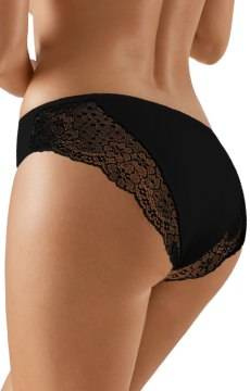 Bawełniane figi z koronką Babell 048