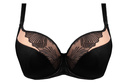 Biustonosz SINTRA full cup czarny beż - Unikat
