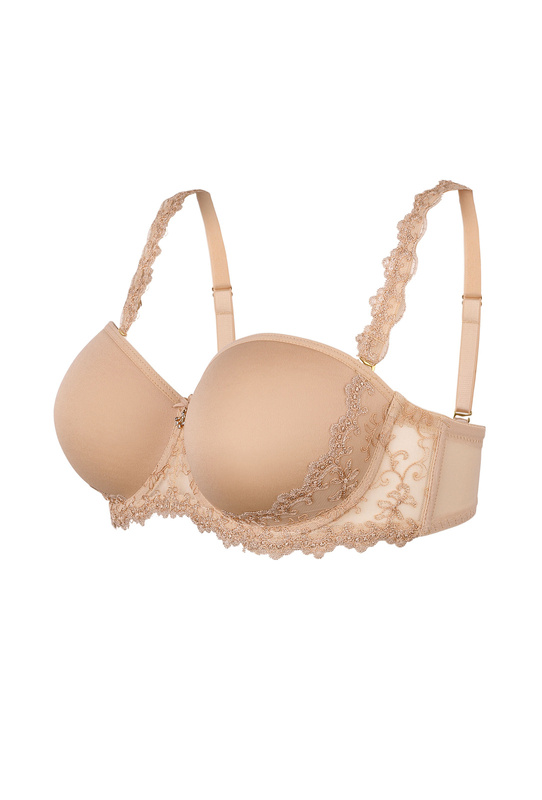 Bezszwowa balkonetka Le Vernis Memory z silikonowym obwodem