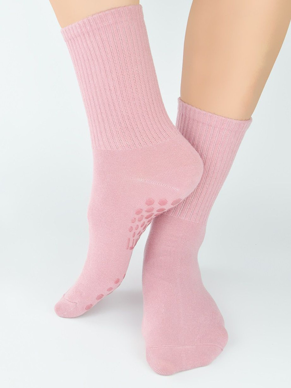 Antypoślizgowe skarpety damskie ABS z silikonem - Noviti SB130 mix 3 kolory