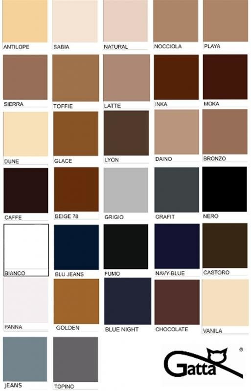 Rajstopy z mikrofibry Gatta Rosalia 40 den niebieski || deep ocean