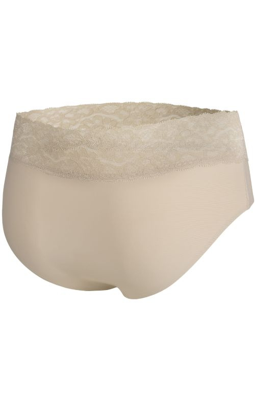 Bezszwowe figi Julimex Hipster z koronkowym pasem