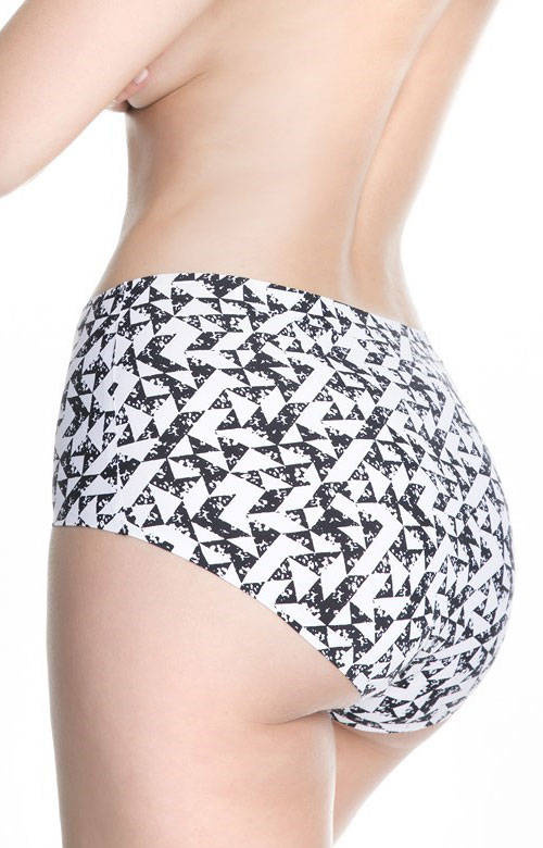 Bezszwowe, wysokie figi Julimex OPTIC MAXI