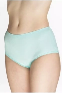 Klasyczne majtki damskie z wciąganą gumką Mewa 6340 Eliza w kolorze miętowym