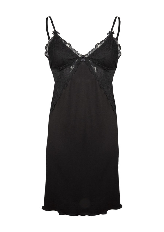 Halka Zuwena - wiskoza czarny - Dkaren