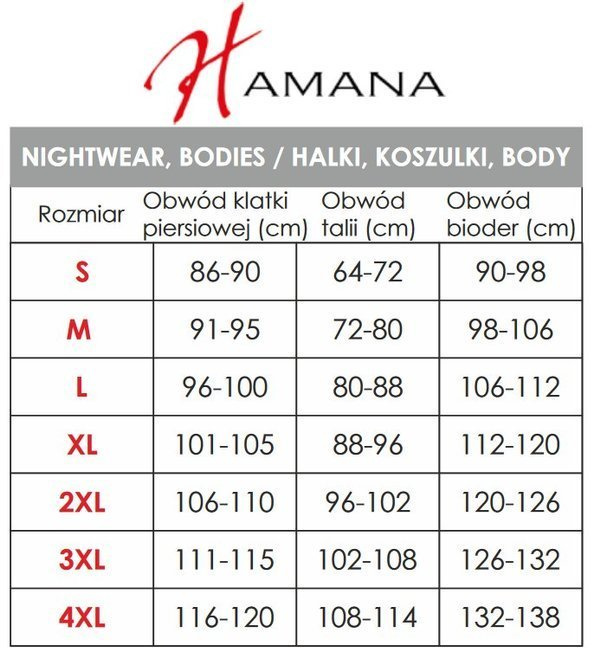 Halka damska z dekoltem obszytym koronką Hamana Grace