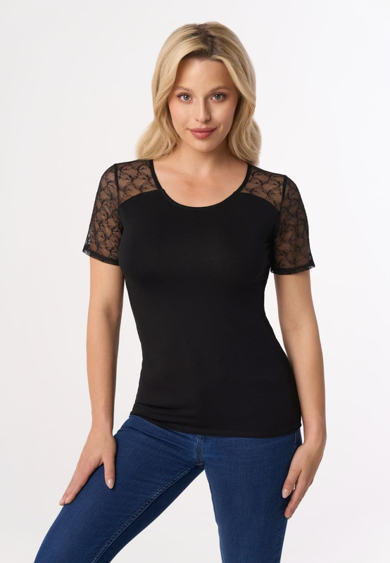 Czarna bluzka damska Babell ODETTA