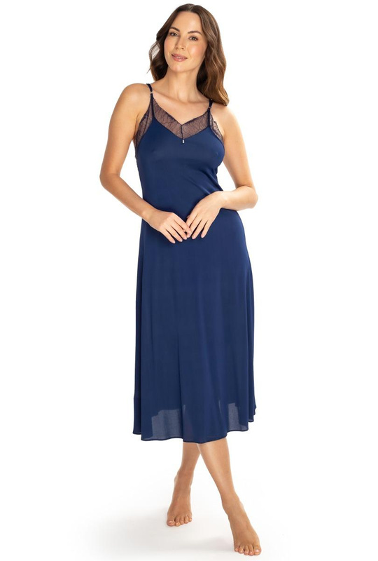 Koszula nocna PARI 6648 granat - Mewa