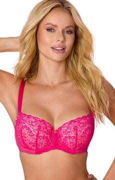 Biustonosz balkonetka różowa VENA VB-460