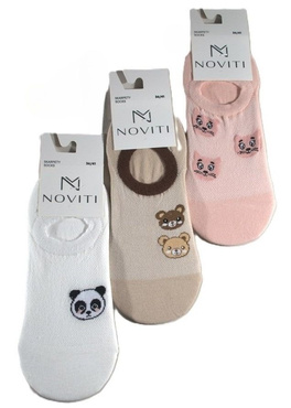 Stopki bawełniane damskie - Noviti ST072