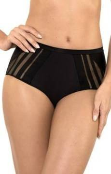 Wysokie czarne figi Gorteks LUNA/FW