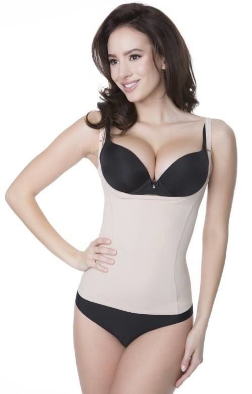 Modelująca koszulka pod biust Julimex 214 + ramiączka silikonowe gratis
