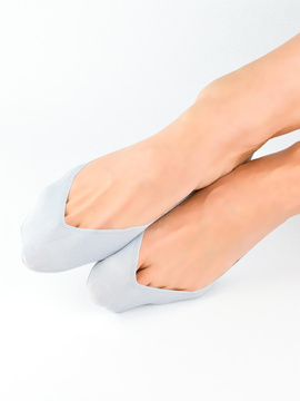 Stopki niskie laserowe silikon ABS szare - Noviti SN037