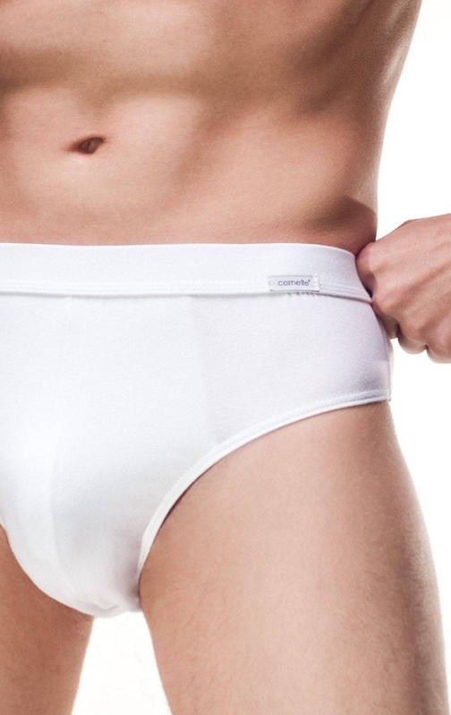 Białe slipy męskie Cornette Authentic