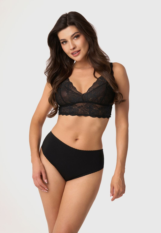 Figi damskie 207 CZARNY - Babell