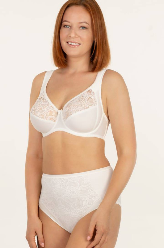 Biały, miękki biustonosz Kleo 338 Kerri/soft