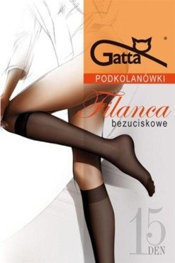 Podkolanówki damskie Gatta - Elastil (Filanca) caffe || brązowy