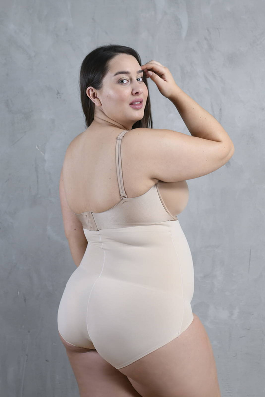 Wyszczuplajace figi z wysoką talia Julimex 241, bez rolowania