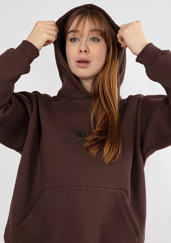 Komplet Oseye H1 - fuksja bawełna gruba i prążki - Dkaren