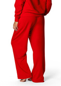 Spodnie DK-K-B8 - czerwony bawełna - Dkaren
