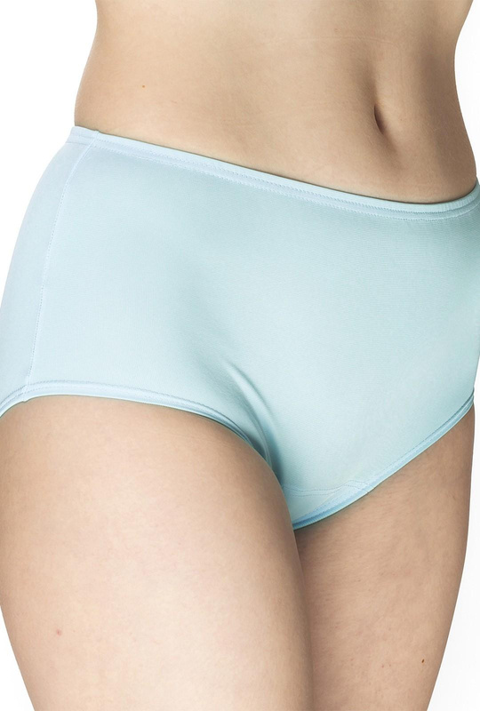 Figi Damskie Eliza Wciągana Gumka 6340 niebieski - Mewa