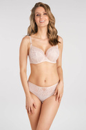 Urocze brazyliany pudrowy beż Gorsenia K857 Just Beige
