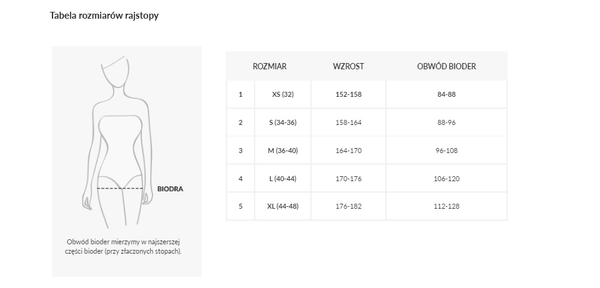 Rajstopy w delikatny wzór seduszka Gabriella Lovica
