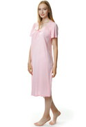 Kobieca koszula nocna Berenika 1693 różowy - Mewa