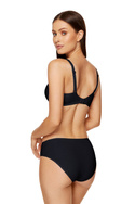 Czarny gładki biustonosz full cup Gorteks Anna/B4