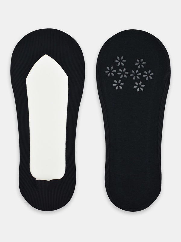 Stopki niskie laser silikon ABS czarne - Noviti SN037