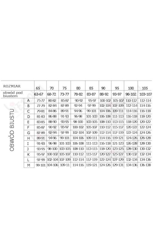 Granatowy biustonosz damski Vena VB-251 (full cup)*
