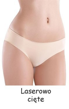 Modo 21 - gładkie beżowe figi laserowo cięte