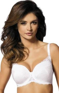 Biały usztywniany biustonosz Gorteks LINDA/B4