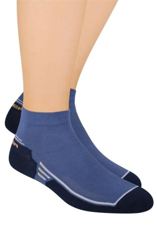 Skarpetki zakostki Steven 054 w ciemnej tonacji