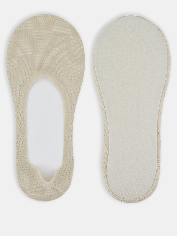 Stopki niskie laserowe silikon beż latte - Noviti SN045