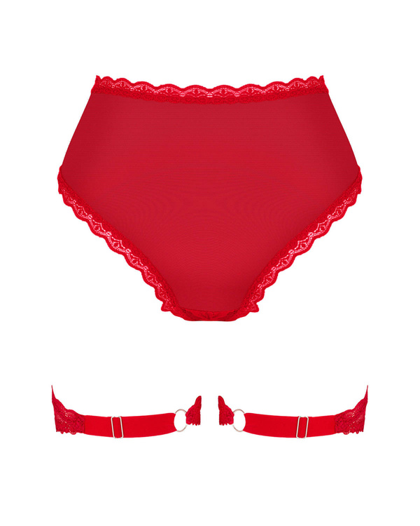 Seksowne figi z podwiązkami Obsessive Belovya