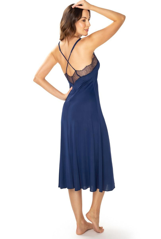 Koszula nocna PARI 6648 granat - Mewa