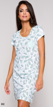 Koszula nocna niebieska Taro Lucy  2174 OSTATNIA SZTUKA