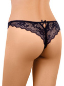 Efektowne czarne stringi damskie Modo - 07