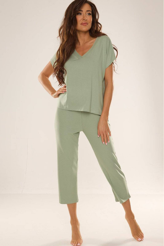 Wygodny komplet do spania FREYA II 694 GROSZEK