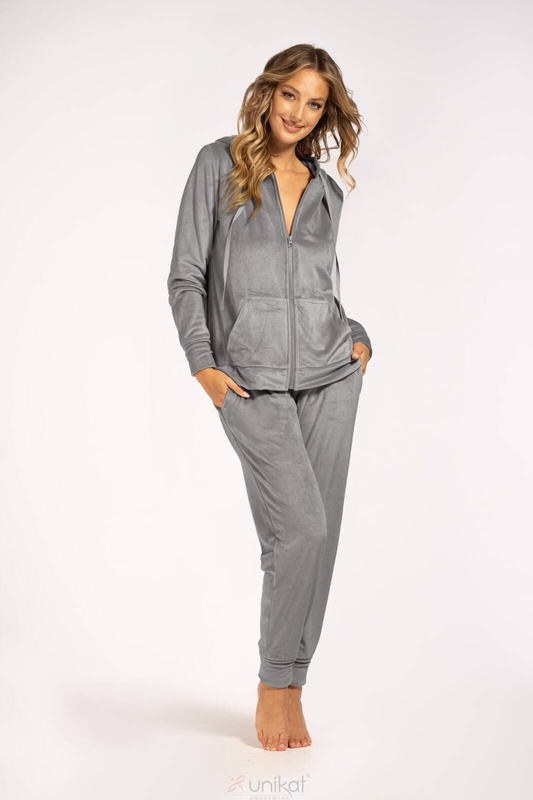 Wygodny dres Unikat MAJA szary