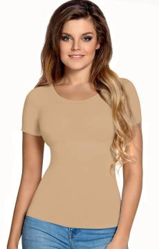 Gładka bluzka damska Babell CARLA LIGHT BEIGE