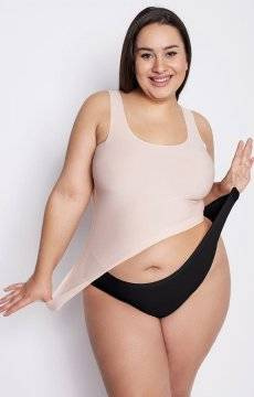 Czarne figi Julimex FLEXI-ONE kolekcja PLUS SIZE 2XL-3XL