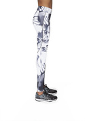 Wzorzyste damskie legginsy sportowe Bas Bleu - Calypso 