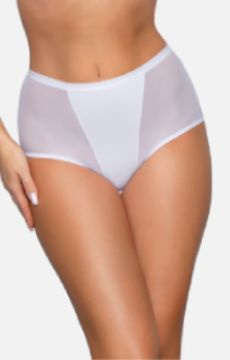 Wysokie białe figi damskie Babell 177