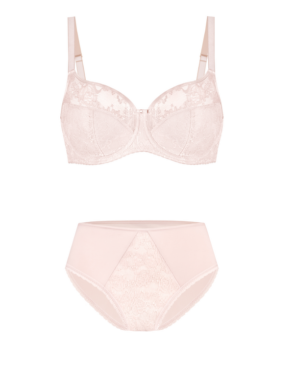 Półusztywniany biustonosz VENA VB-435 w delikatnym kolorze nude