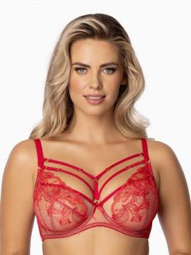 Biustonosz Soft Zelia czerwień 1305 - Gaia