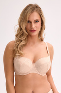 Biustonosz usztywniany Micaela beż 758 - Gaia